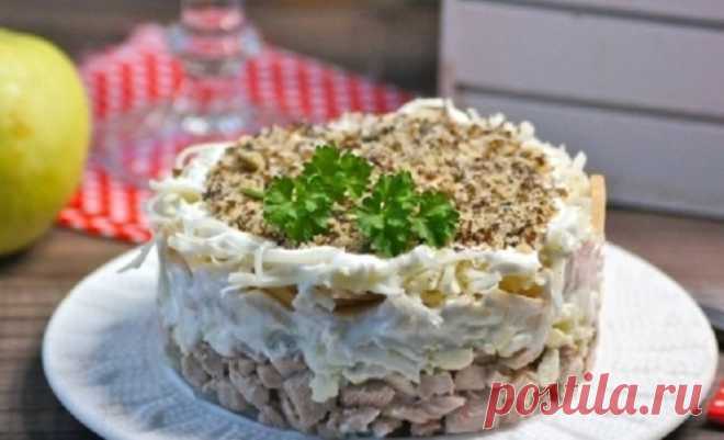 Потрясающе вкусный салат «Анютка», который подойдет для любого праздника