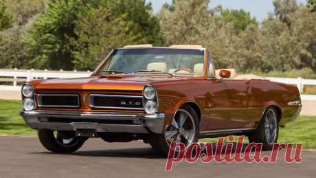 1965 Pontiac GTO Convertible / S53 / Лас-Вегас 2018 / аукционы Mecum 1965 Pontiac GTO Кабриолет представлен как Lot S53 в Лас-Вегасе, Невада