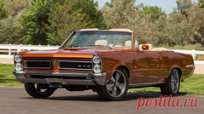 1965 Pontiac GTO Convertible / S53 / Лас-Вегас 2018 / аукционы Mecum 1965 Pontiac GTO Кабриолет представлен как Lot S53 в Лас-Вегасе, Невада