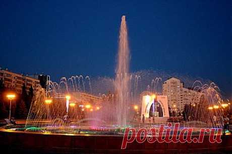 Фонтан Салют в Белгороде