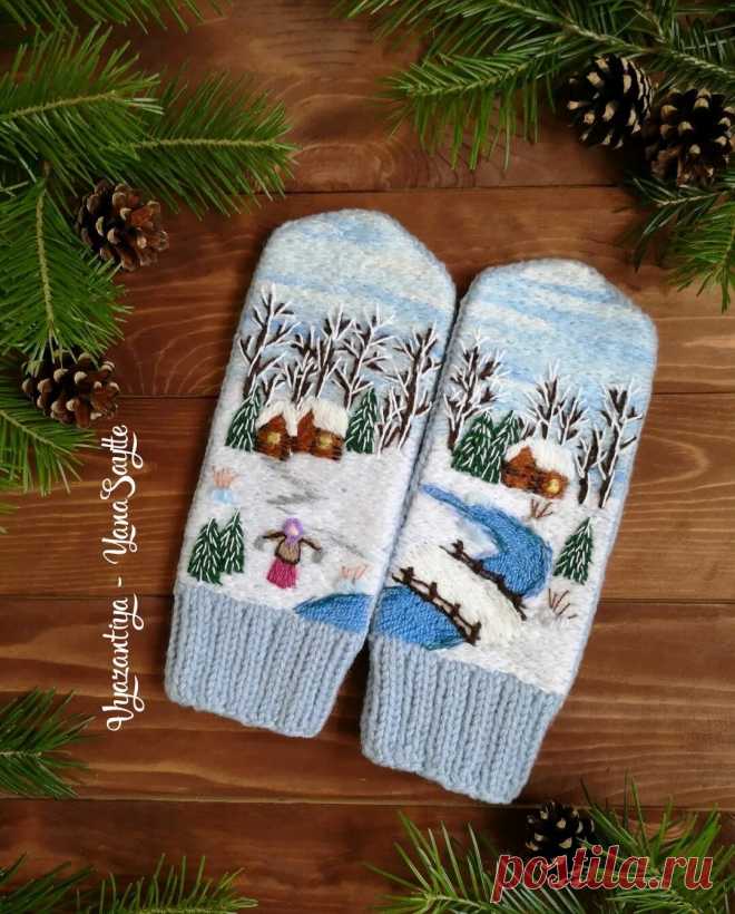 варежки с вышитым оленем: 1 тыс изображений найдено в Яндекс Картинках