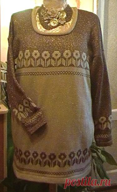 Туника на машине...