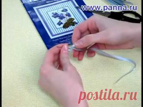 Вышивка лентами. Видео мастер-классы всех основных приемов!