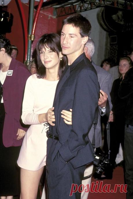 Киану Ривз и Сандра Буллок