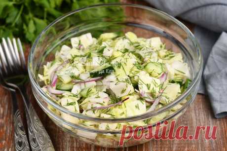 Из молодой капусты готовлю очень вкусный салат. Все дело в необычной заправке | Совет да Еда | Яндекс Дзен