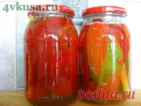 Перец маринованный с медом | 4vkusa.ru