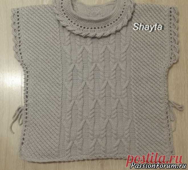 Пончо Shayta для девочки.