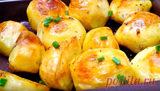 Картофель в духовке 