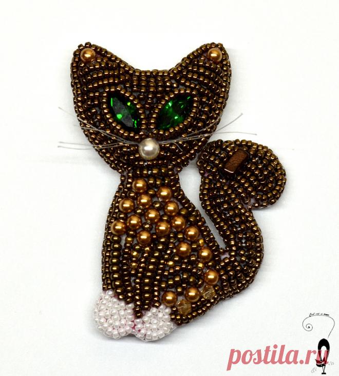 Брошка "Helen" | biser.info - всё о бисере и бисерном творчестве