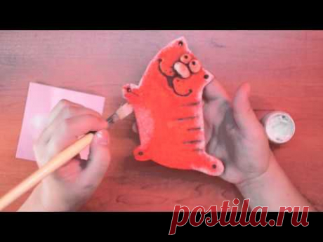Мастер-классы в подарок!Мастер-класс &quot;Кот и мышки&quot; часть 2 :: olgarodi.justclick.ru