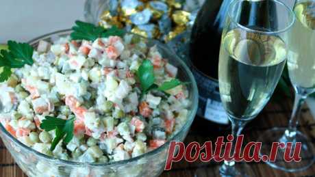 Вкусный Новогодний Оливье . Все дело в правильных пропорциях | Простые рецепты. Светлана Герасимова | Дзен