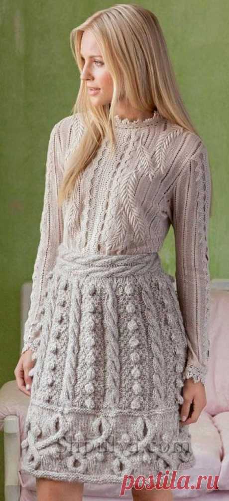 Юбка с косами и шишечками - SHPULYA.com