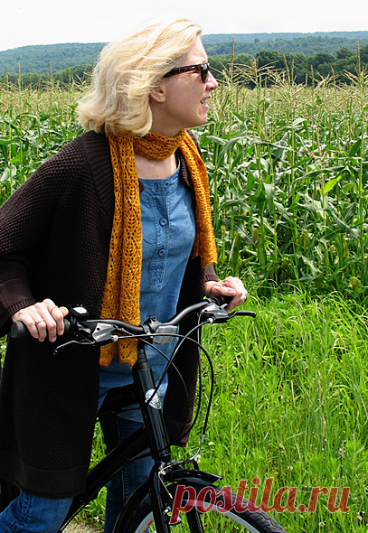 Kernel scarf - Knitty: Fall 2009