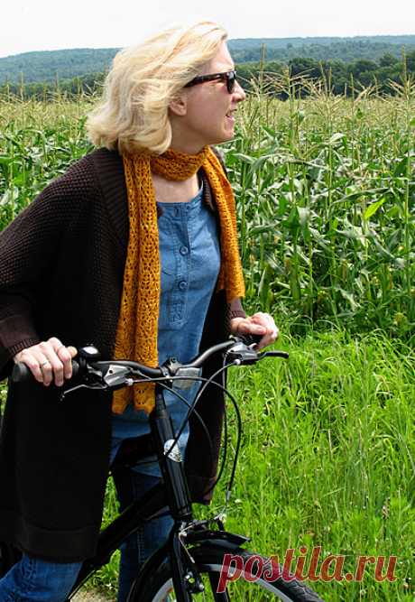 Kernel scarf - Knitty: Fall 2009