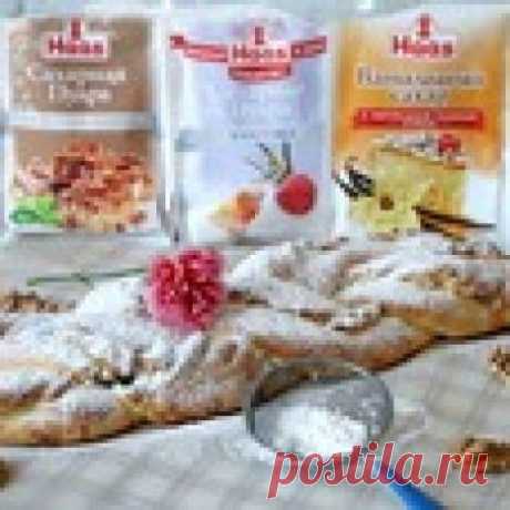 Штрицель с маком и орехами Кулинарный рецепт
