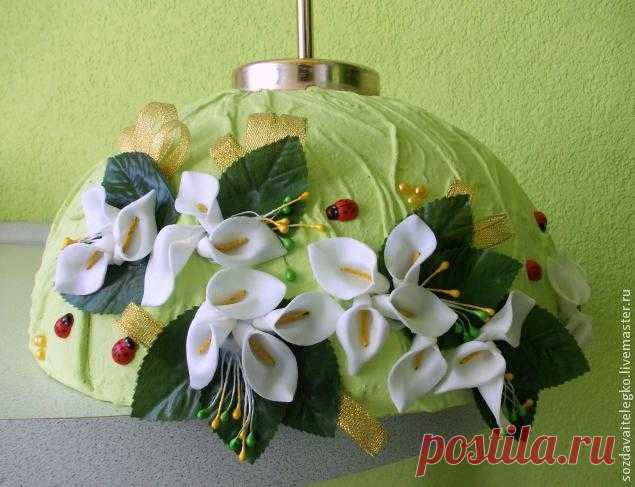 Люстра для кухни своими руками