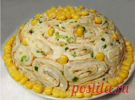 Салат &amp;#171;Кружевница&amp;#187;