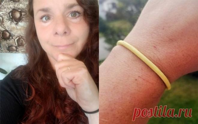 Девушка всегда носила на руке резинку для волос и через 30 лет пожалела об этом