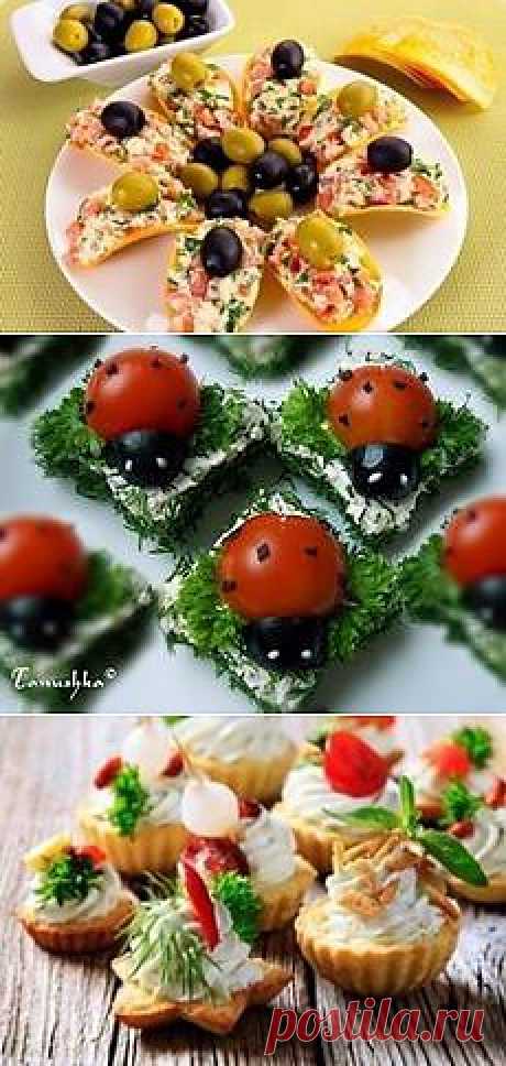 (+1) тема - Вкусные и красивые закуски | ВКУСНО ПОЕДИМ!