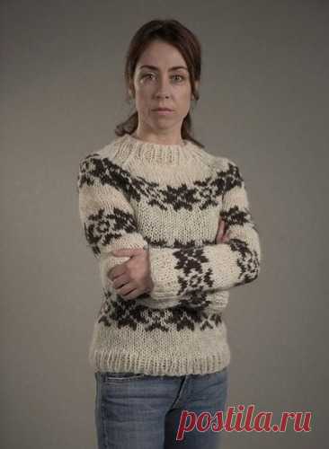 Свитер Сары Лунд - Вязание - Страна Мам