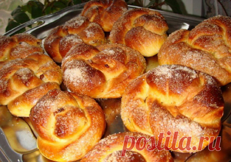 Вкусные булочки в духовке - рецепт из сдобного теста - Дом Десертов