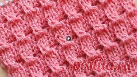 Красивый , несложный, ажурный узор спицами для кардигана, джемпера, свитера, детских изделий.