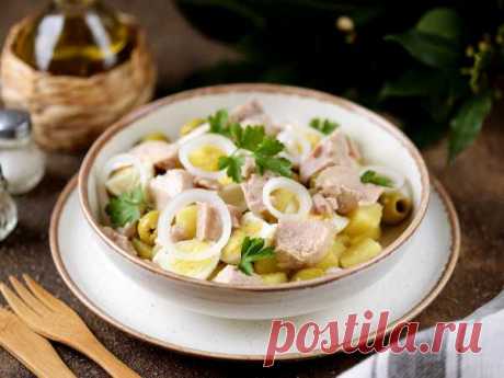 Салат с печенью трески и оливками — рецепт с фото пошагово