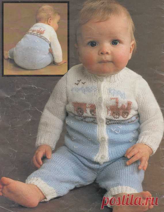 vintage baby knitting pattern booklet PDF baby cardigans hats