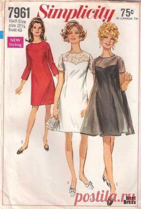 Эскизы из журналов ХХ века » BestDress - cайт о платьях!