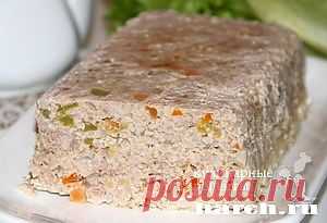 Мясной хлебец с рисом и овощами | Харч.ру - рецепты для любителей вкусно поесть
