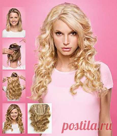 Пряди накладные для волос HairDo