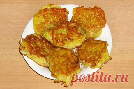 деруны картофельные