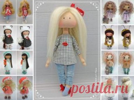 Valentine's Day Doll, Winter Nursery Doll, Unique Doll, Cloth Doll, Rag Doll, Art Love Doll, Handmade Doll, Baby Doll, Fabric Doll by Ksenia Hello, dear visitors!  This is handmade cloth doll created by Master Ksenia Pe (Moscow, Russia). Doll is READY to ship.  Each doll is unique, since exact copy is not possible. There will be slight changes in any way. Besides you can order changes by your taste.  Doll is 28 cm (11