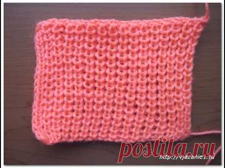 Полупатентная полуанглийская резинка