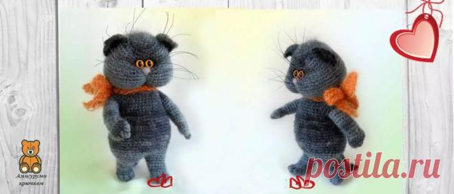 Котенок крючком: схема | Амигуруми крючком - Блог