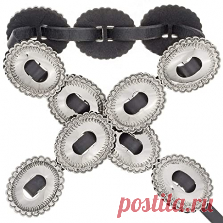 Amazon.com: Native American Concho Belt First Phase Silver Style 0035 : Handmade Products