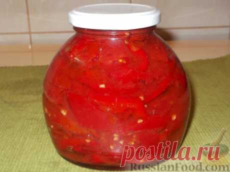 Рецепт: Лечо с чесноком на RussianFood.com