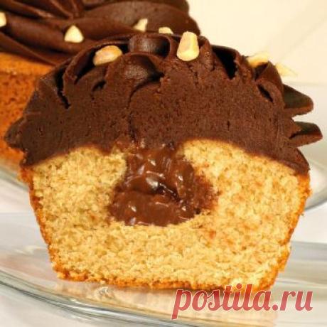 Капкейк рецепт с начинкой.