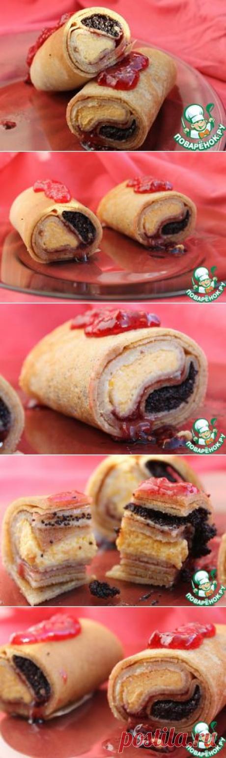 Миндальные блинчики &quot;Восторг&quot; - кулинарный рецепт