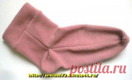 Носки из флиса