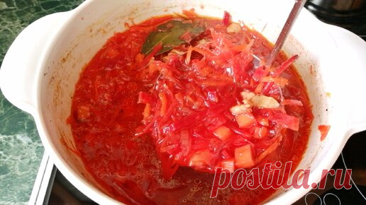 Вот как я готовлю борщ, по совету друга повара из ресторана. Это проста кулинарный переворот: вкусно и ярко | Готовим с АллаК | Дзен