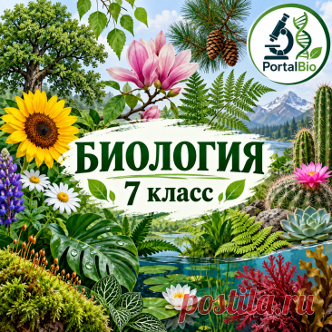 СКАЧАТЬ. Урок № 3. 7 класс. «Низшие растения. Общая характеристика водорослей. Лабораторная работа № 1» | PortalBio