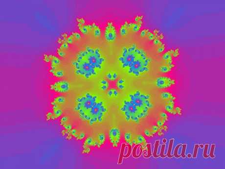 Fractal Flower Kaleidoscope  Free Stock Photo HD - Public Domain Pictures