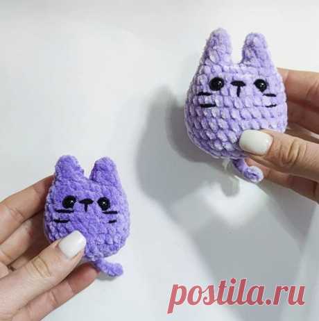 Котики крючком. Амигуруми схемы и описания. Автор: Всё вязаное | IRINELY.ART