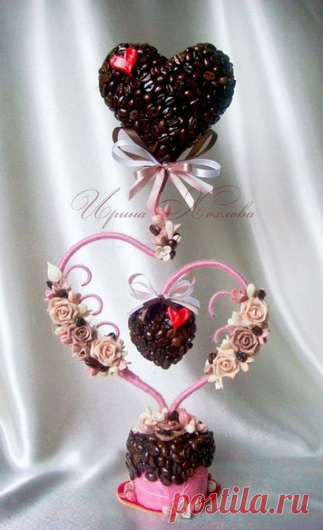 Декор бутылок бокалов, топиарии, рамочки