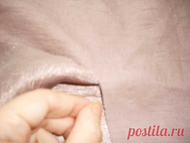 Как идеально ровно отрезать ткань