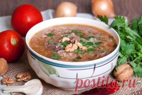Харчо - классический рецепт с пошаговыми фото / Меню недели