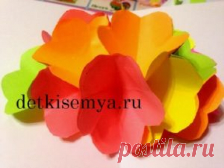 Как сделать открытку внутри с цветами | Всё о детях и семье