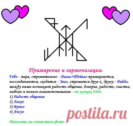 Помиритесь с любимыми! 

#Руны_и_Ритуалы_отношения #руны #став #гармонизация_отношений #мир_и_лад_в_семье #руны_для_примирения