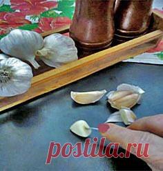 На кухне поможет чеснок